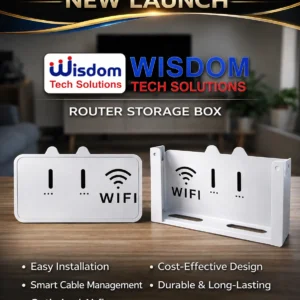 WiFi Router Storage Box Wall Mount