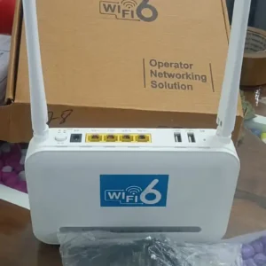 WiFi 6 XPON Dual Band ONT Front View